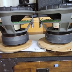 Pair Of Custom 12" Subwoofers