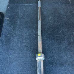 7’ 45 lbs Olympic Barbell (Used)…. Home Gym Fitness…. $75 Price is Firm!!!!