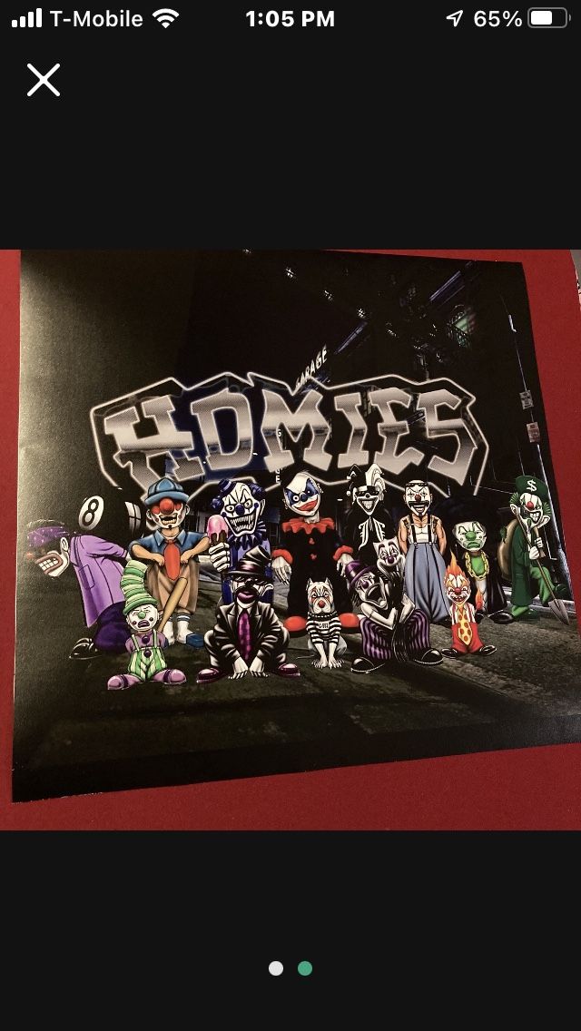 Homies Clown Poster