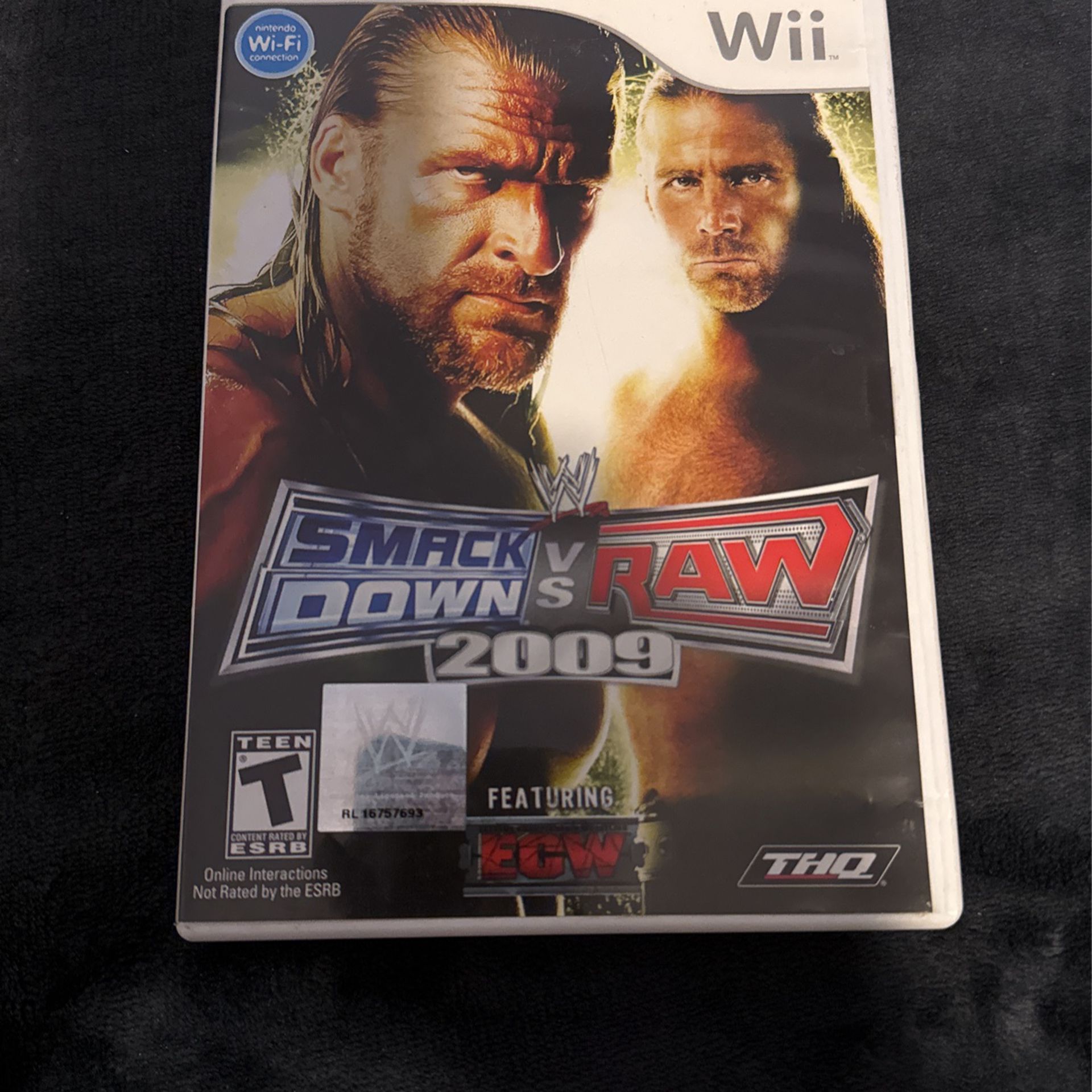 Wii Smack Down Vs Raw 2009
