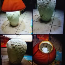 Lámpara De Barro 
