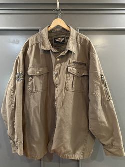 HARELY DAVIDSON Vintage Army Style Field jacket 