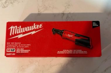 Milwaukee new 3/8” ratchet M12