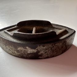 Antique Small Cast Iron Sad Iron Base, No Handle