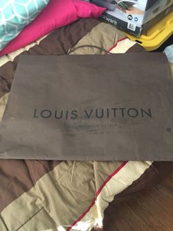 Louis Vuitton, large paper bag