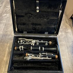 Vintage Clarinet In Case