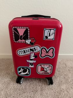 Ful Disney Red Mickey Mouse Traveler Luggage Carry-on