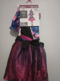 unicorn witch costume for Halloween
