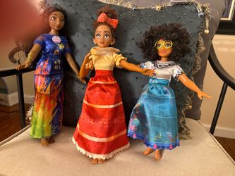 Disney Encanto Fashion Dolls Set of 3