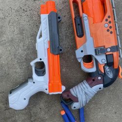 2 Nerf guns  one price for both