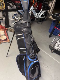 Tommy Armour EVO Complete Golf Set RH – Driver, 3W, 3H, 4H, Irons, Putter & Stand Bag