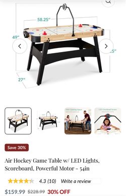 Brand New Air Hockey Table
