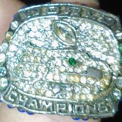 Seahawks Game Championship Game Ring..Wilson3 .....2013.....Size 12/13