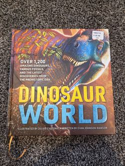 Giant dinosaur book