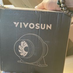 Vivosun D4 4 Inch 195 CFM Inline Duct Ventilation Fan HVAC Vent Blower For Hydroponic Grow Tent 
