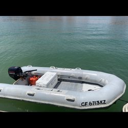 Inflatable Boat & Motor