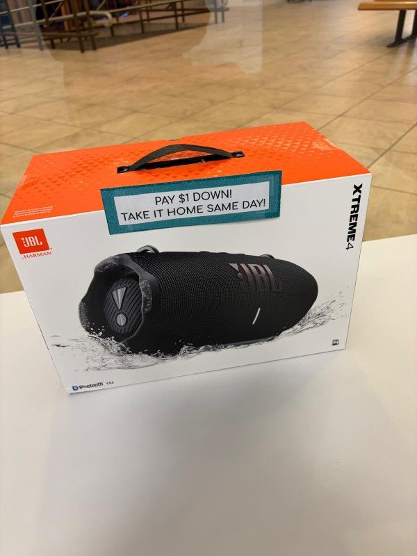 JBL Xtreme 4 Bluetooth Speaker New - Pay $5 today and the rest later!!