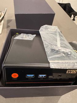 PELADN WO4 Mini PC – Ryzen 5 5600H / 16GB RAM / 512GB SSD – Like New