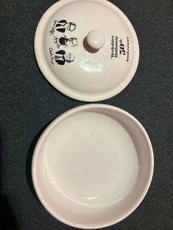 Berkshire Hathaway 50th Anniversary Ceramic Dish with Lid