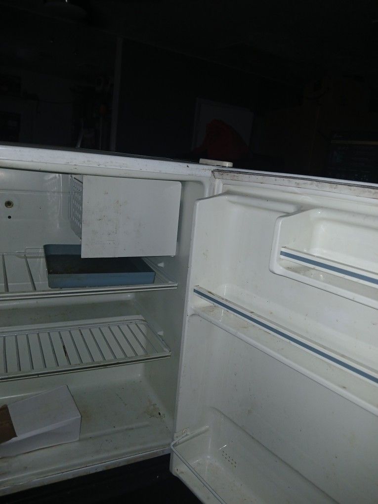 White Mini Fridge