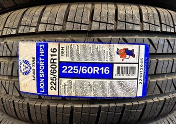 225 60 16 llantas nuevas disponible