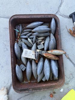 Assorted Fishing Lead Sinkers – 3 lb & 20 lb Sizes