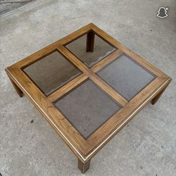 Glass Top Coffee Table