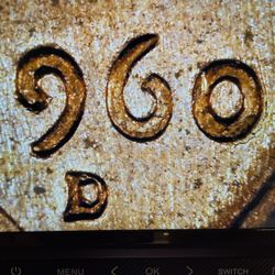 1960 D Penny Small Date  
