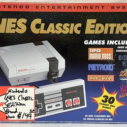 Nintendo NES Classic Edition Brand New