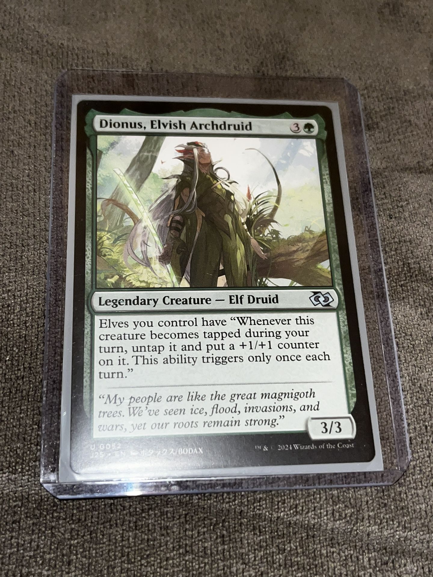 Mtg single - Foundations Jumpstart - Dionus, Elvish Archdruid - Magic the Gathering
