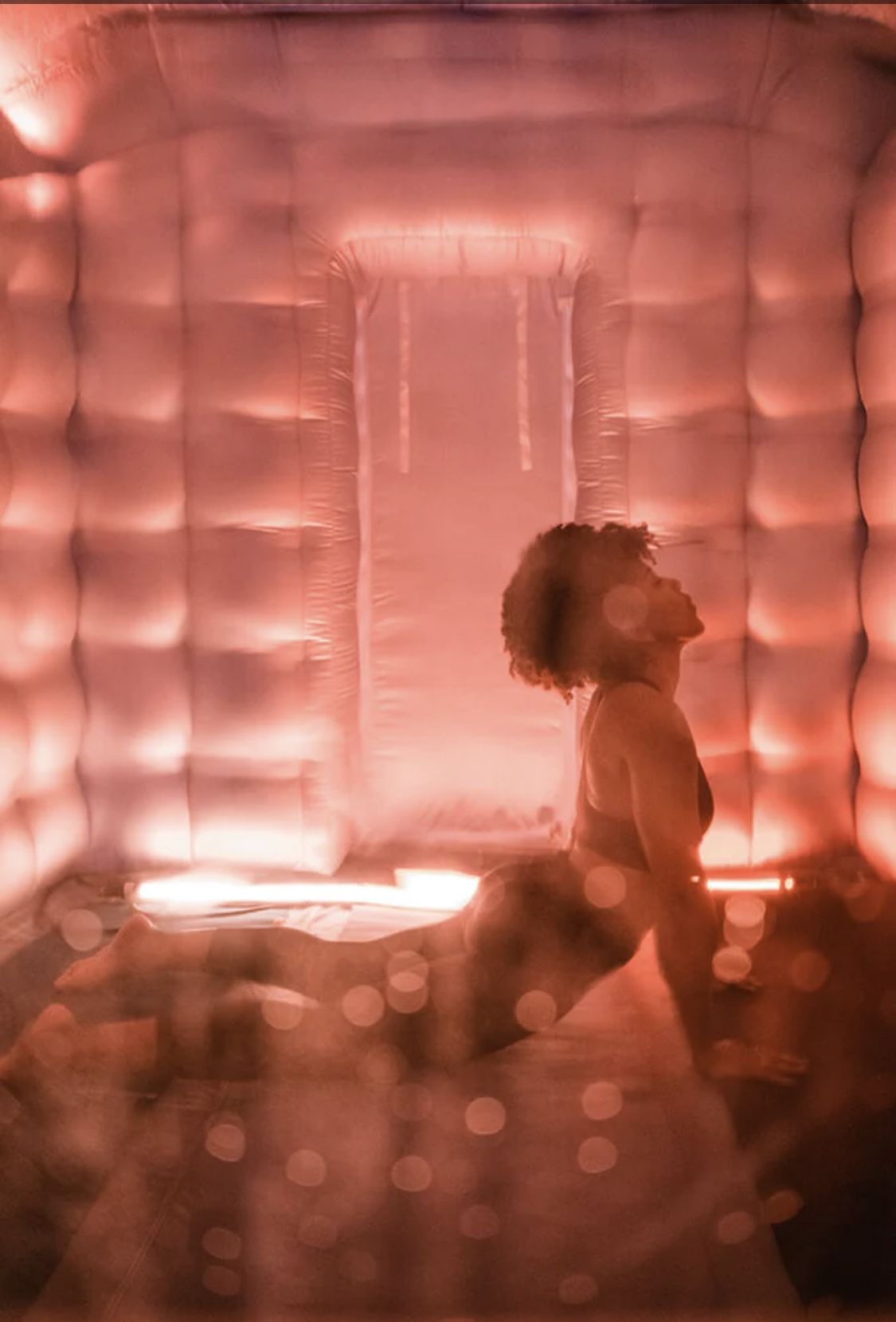 Hot yoga dome