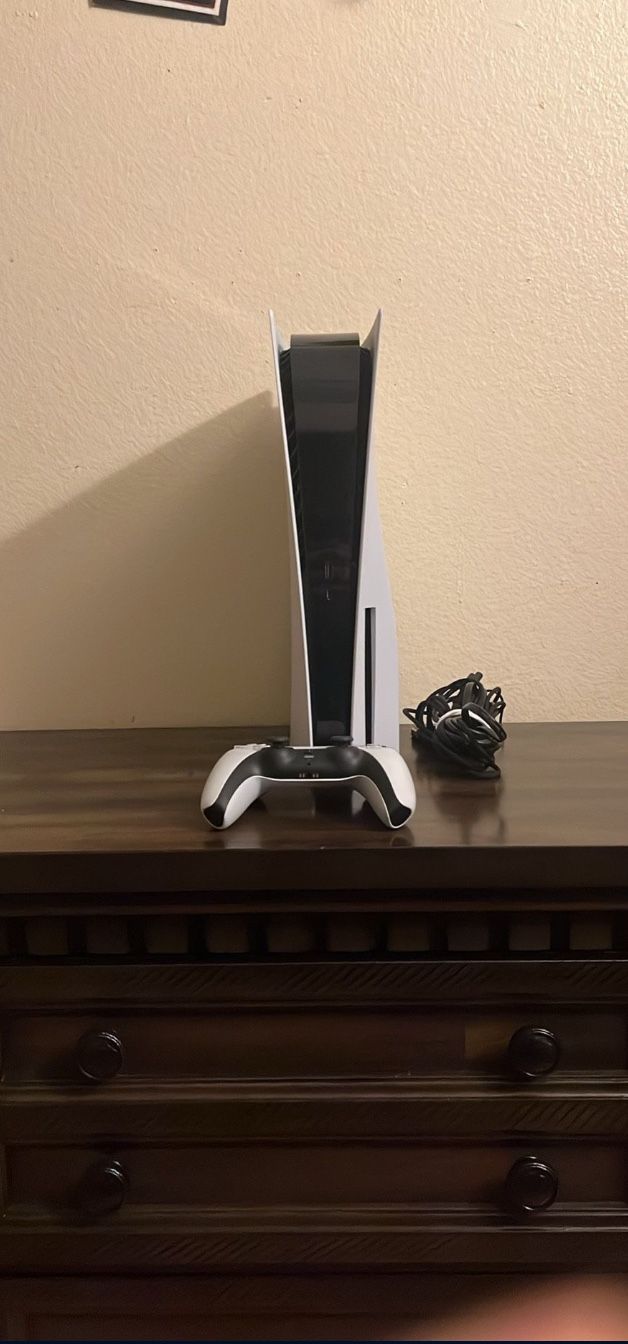 Ps5 With Games And Controller