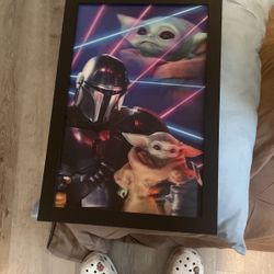 Star Wars Holographic Poster