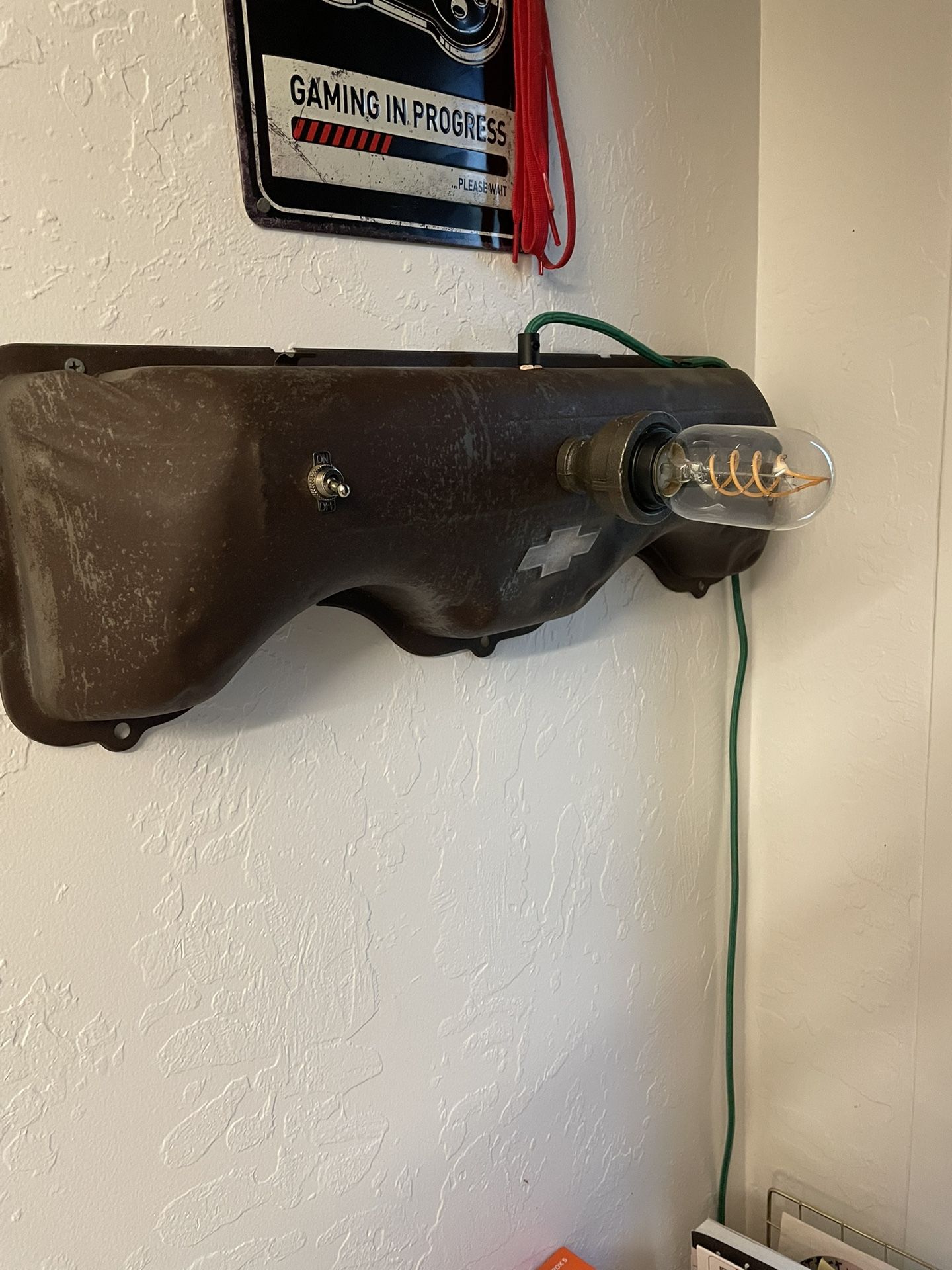 Custom Car Lamp Chevy Valve Cover