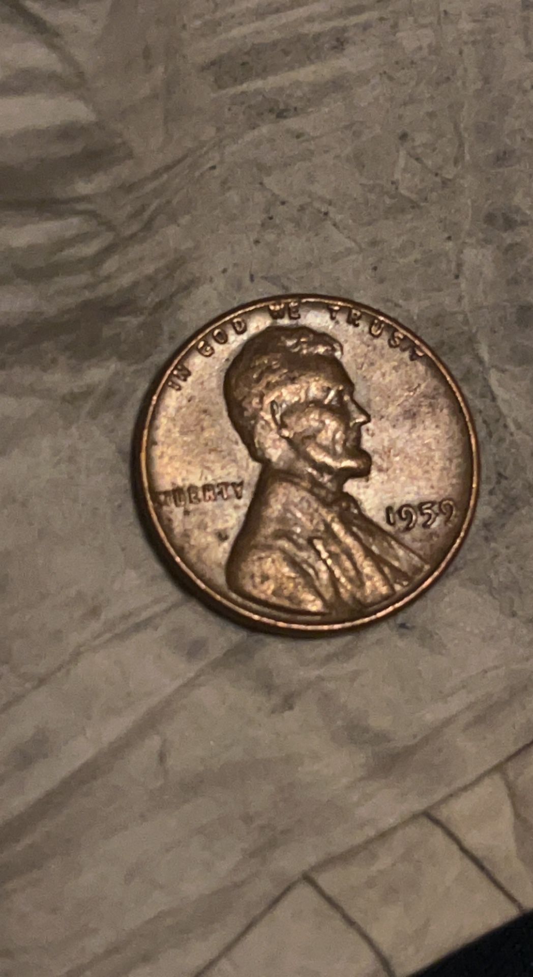 1959 Lincoln Penny