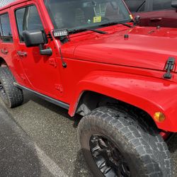 2015 To 2018 Jeep Wrangler Fenders