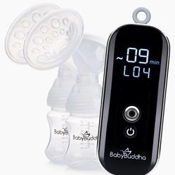 Baby Buddha Portable  Hands Free Double Electric Breast Pump Kit