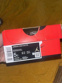 Toddler Nike Jordan 1 Snakeskin Size 5c
