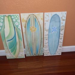 Wooden Wall Decoration 3 Piece 