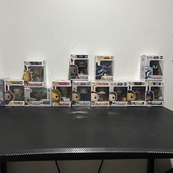 Assorted Funko pops 