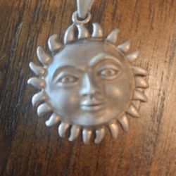 Silver Sun Charm (READ FULL DESCRIPTION) 