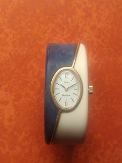 dior Bulova bangle watch 