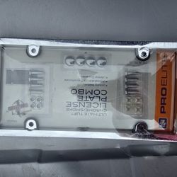 License Plate Cover And Holder