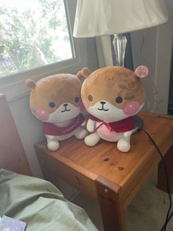 Cute Set of Plushies / Stuffed Animals (Matching Pair)
