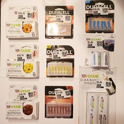 Batteries hearing aid - 3 each battery