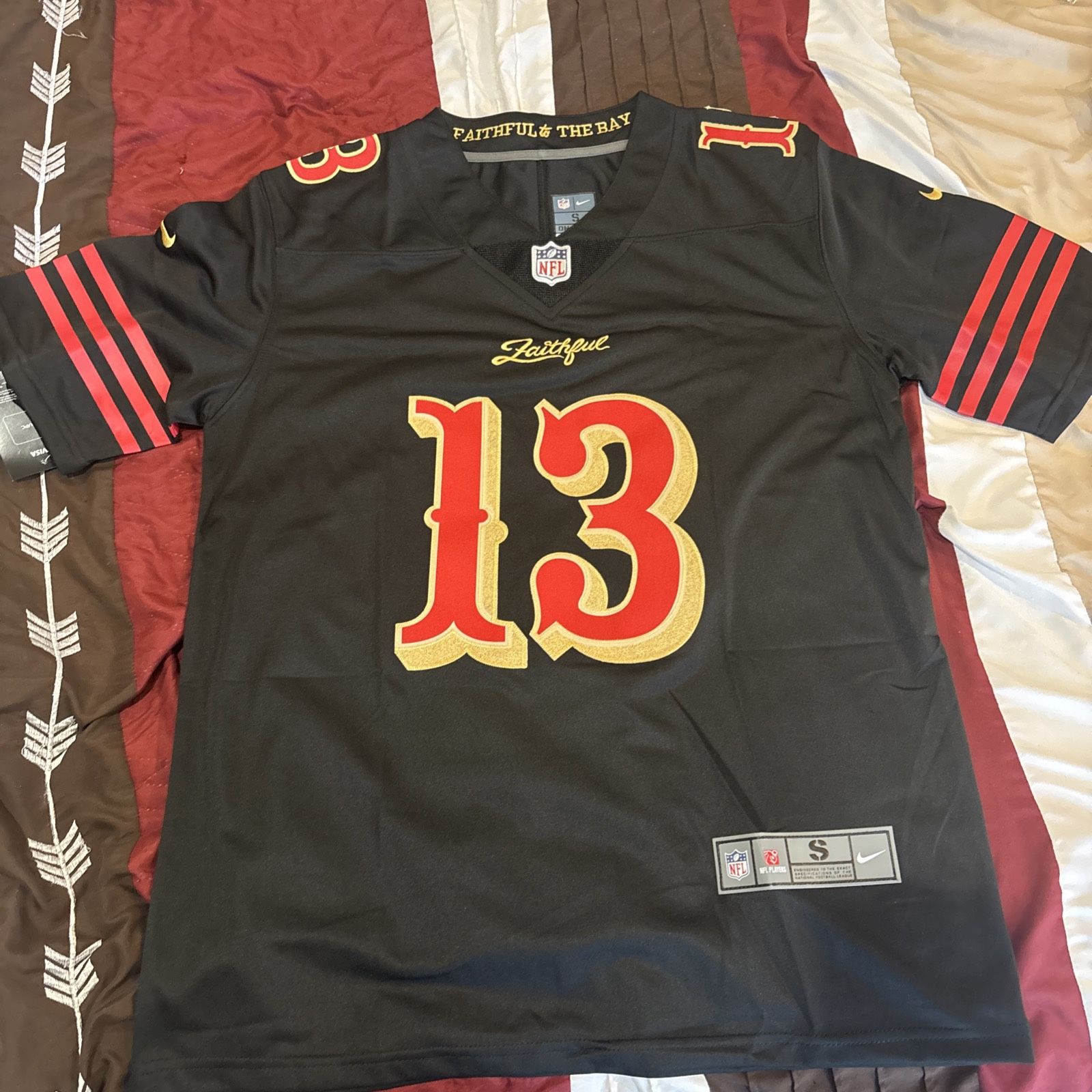 NFL San Francisco 49ers Brock Purdy #13 Size Small Jersey