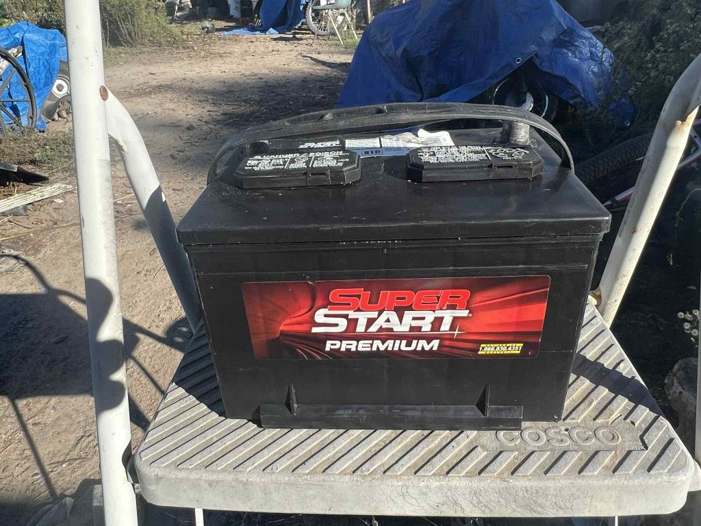 Works Good Super Start Premium Car Battery 100% Charge  I Got More Different Types For Different Cars In My Page
