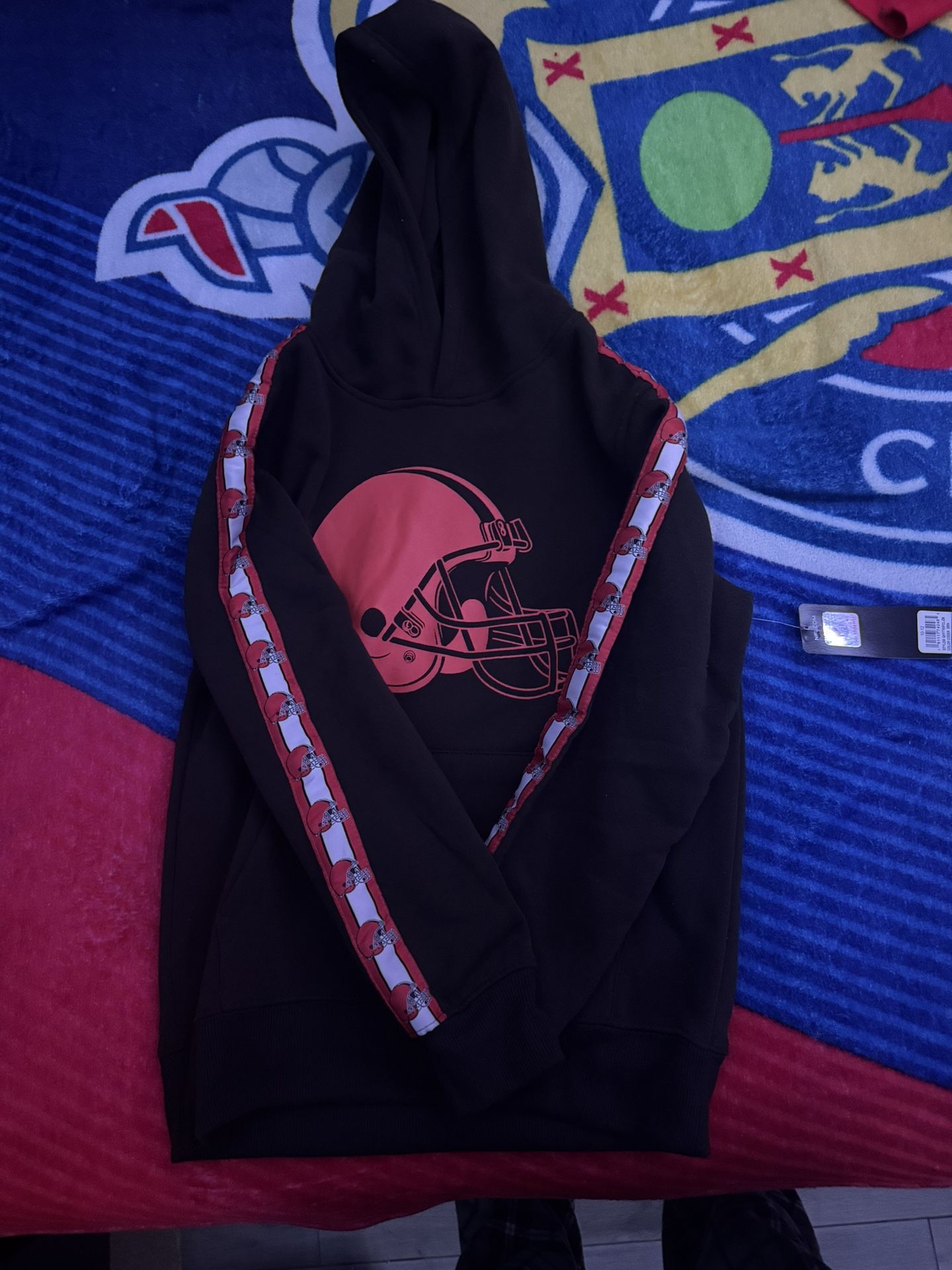 NFL, Sweater, Brown, 10-12