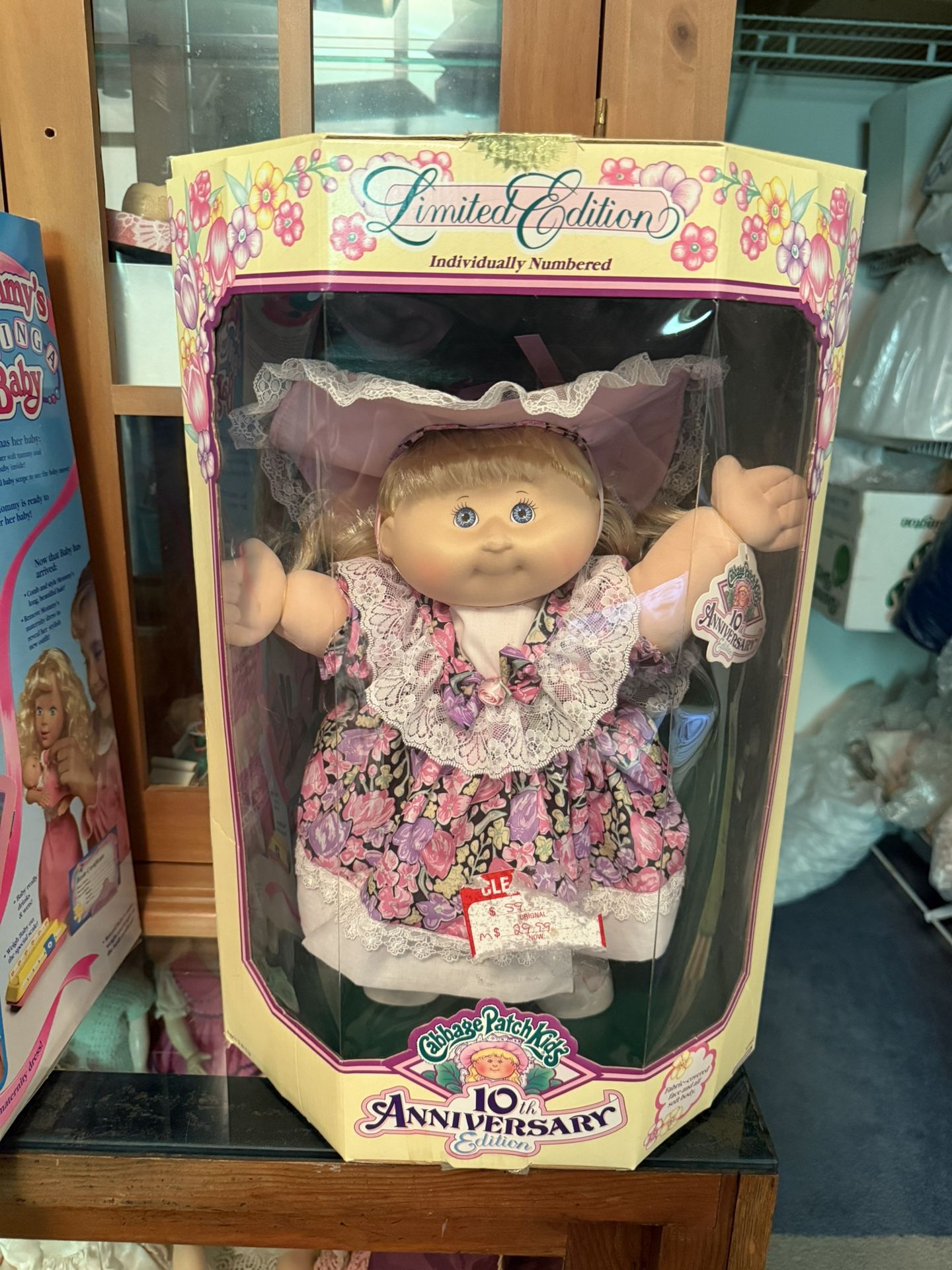 Vintage 1992 Cabbage Patch Kids 10th Anniversary Edition Doll