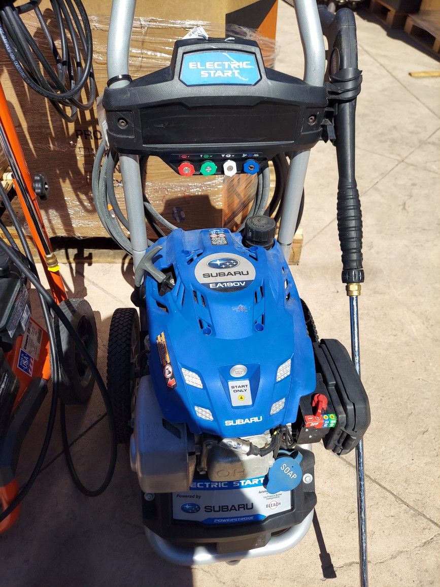 Powerstroke pressure washer 3100 psi subaru motor $250